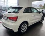 Audi A1 AMBITION LUXE 1.6 TDI 105 CH 1ÈRE MAIN GAR 12M, Auto's, Audi, 4 zetels, Zwart, 103 g/km, Wit