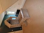 steigerhout bed voor kinderen, Ophalen, Gebruikt, 90 cm, Eenpersoons