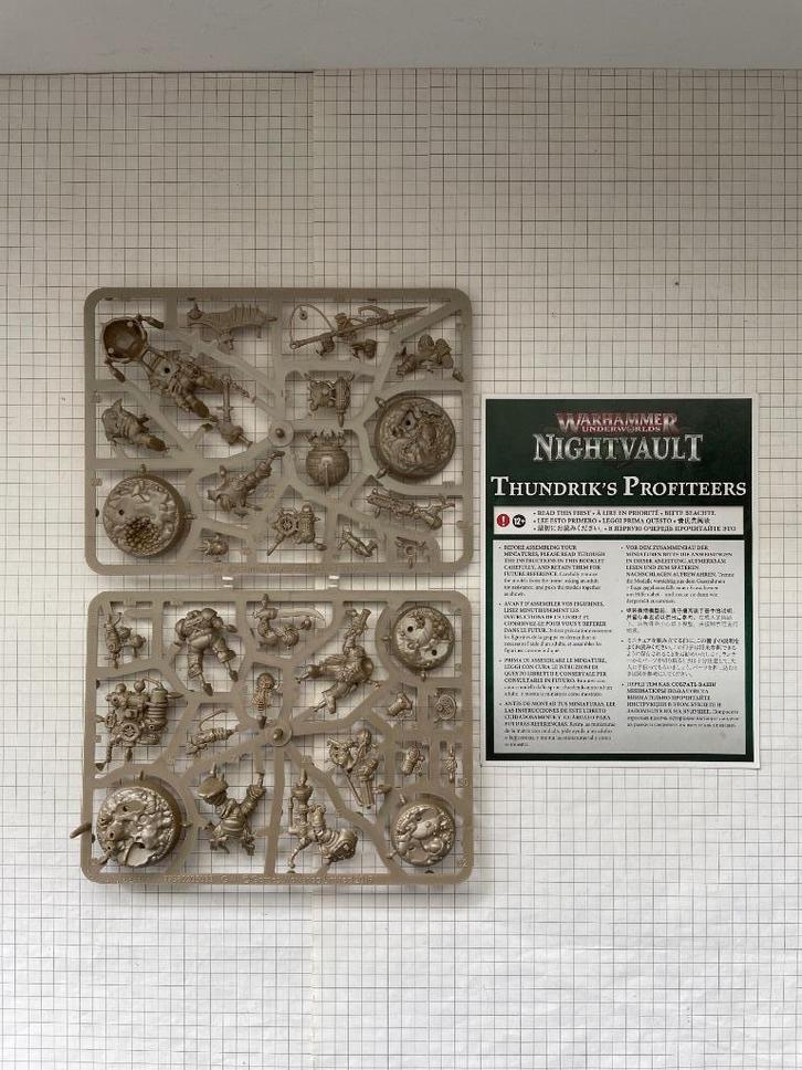 Figurines neuves Thundrik’s Profiteers Warhammer Underworlds, Hobby en Vrije tijd, Wargaming, Zo goed als nieuw, Overige soorten