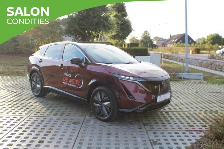 Nissan ARIYA ADVANCE 63kWh + Sunroof + 22kW Charger, Auto's, Nissan, Bedrijf, Te koop, Ariya, ABS, Achteruitrijcamera, Adaptieve lichten