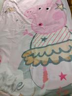 Peppa Pig dekbedovertrek + kussensloop 1 persoon, Rose, Housse de couette, Une personne, Enlèvement
