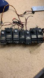 standaard servo's (de oude maten) voor RC vliegtuigen, Ophalen of Verzenden, Gebruikt