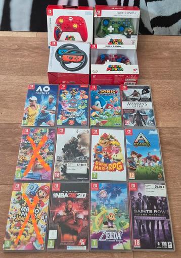 Verschillende games schakelen tussen joysticks en stuurwiel  beschikbaar voor biedingen