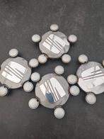 originele seat wieldeksel/ wieldoppen voor aluminium velgen, Auto diversen, Wieldoppen, Ophalen of Verzenden, Zo goed als nieuw