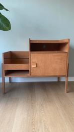 Vintage buffetkast platenspeler met 2 nissen, Antiek en Kunst, Ophalen