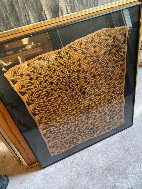 oud werk zeer zorgvuldig type Afrikaans borduurwerk, Antiek en Kunst, Antiek | Overige Antiek, Ophalen of Verzenden