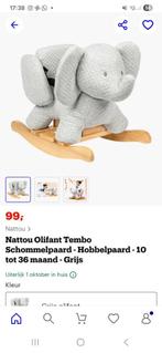 Schommelpaard schommelolifant Nattou, Ophalen, Zo goed als nieuw