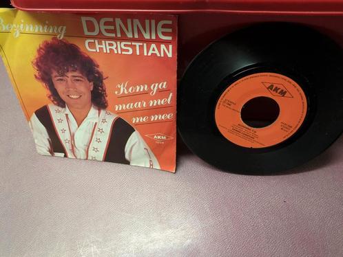 Dennie Christian – Kom Ga Maar Met Me Mee / Bezinning, CD & DVD, Vinyles | Néerlandophone, Utilisé, Enlèvement ou Envoi