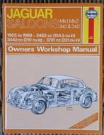 Boek Haynes “Jaguar Saloons MK1, MK2, 240&340 owners worksho, Ophalen of Verzenden, Zo goed als nieuw