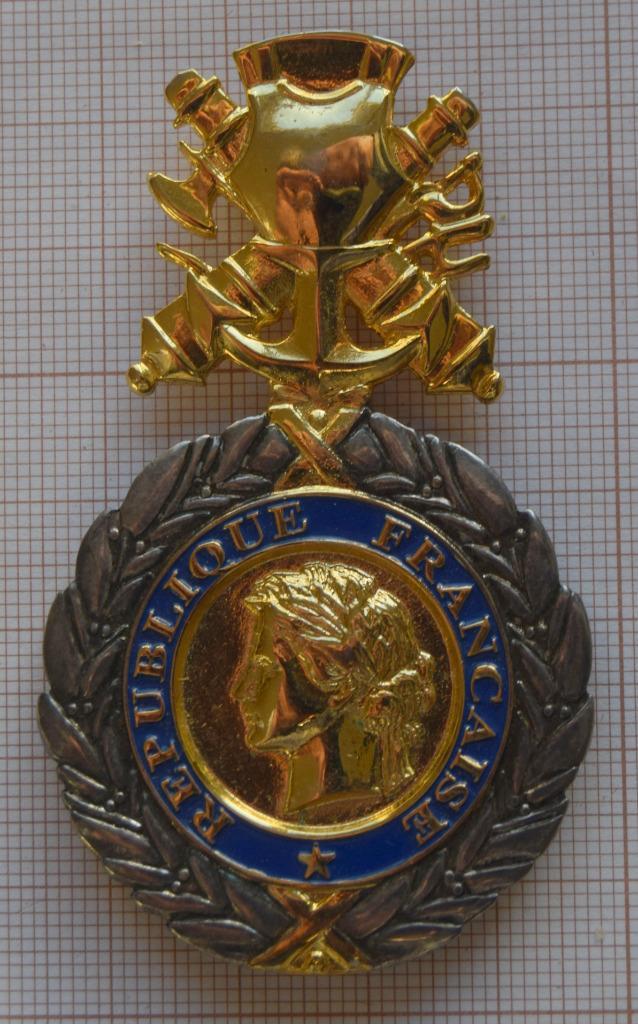 Franse militaire medaille, Verzamelen, Militaria | Algemeen, Overige soorten, Lintje, Medaille of Wings, Ophalen of Verzenden