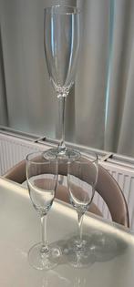 Champagne glazen, Ophalen of Verzenden, Zo goed als nieuw