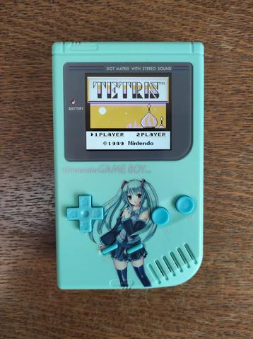 Game Boy (Super OSD + coque personnalisée)
