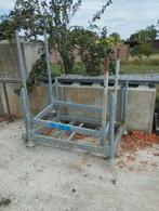 SCHOORBAKKEN , schoorbak, stapelbak, stapelrek, Doe-het-zelf en Bouw, Ophalen, Zo goed als nieuw