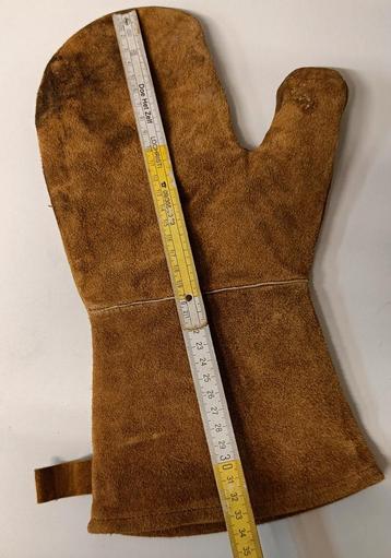 Leder handschoen BBQ barbequehandschoen  beschikbaar voor biedingen