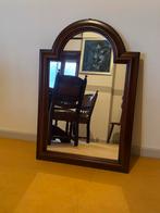 Retro wandspiegel met houten frame, Huis en Inrichting, Woonaccessoires | Spiegels, Ophalen, Zo goed als nieuw, 50 tot 75 cm, Minder dan 100 cm