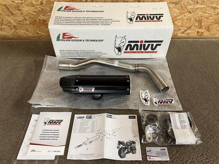 Mivv Suono uitlaat demper Honda CBR600RR 2007-2016 PC40, Motoren, Onderdelen | Honda, Nieuw, Ophalen of Verzenden