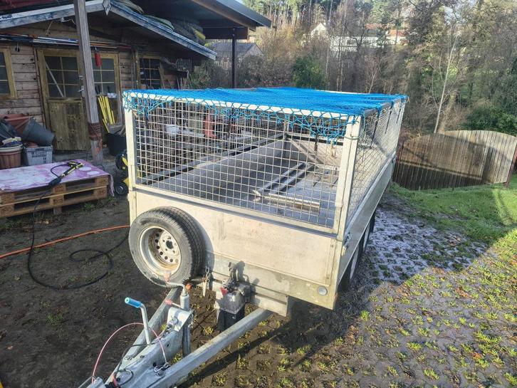 Remorque basculante 2T, Autos : Divers, Remorques, Utilisé, Enlèvement