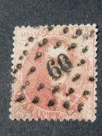 Leopold I gestempeld zie foto's, Verzenden, Gestempeld, Gestempeld