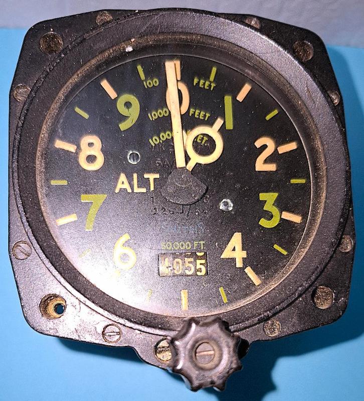 WW2 RAF ALTIMETER, Verzamelen, Militaria | Tweede Wereldoorlog, Luchtmacht, Overige typen, Ophalen of Verzenden