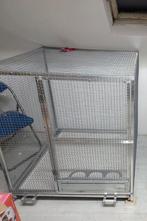Boxe aluminium pour gris du gabon, Ophalen, Nieuw, Aluminium