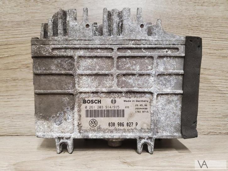 VW Polo 6n 1996 - 1999 ecu motorcomputer 1.4 60 030906027p, Autos : Pièces & Accessoires, Électronique & Câbles, Volkswagen, Utilisé