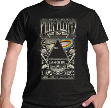 Pink Floyd - T-shirt avec affiche Carnegie Hall, taille XXL