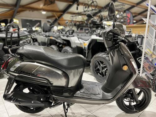 SYM Fiddle 50 II S 4T 25KM CLASSE A E5 kit protection, Motoren, Motoren | Overige merken, Bedrijf, Scooter, 11 kW of minder, 1 cilinder