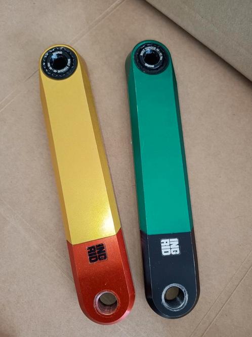 INGRID crankset rasta, Fietsen en Brommers, Fietsonderdelen, Racefiets, Ophalen of Verzenden