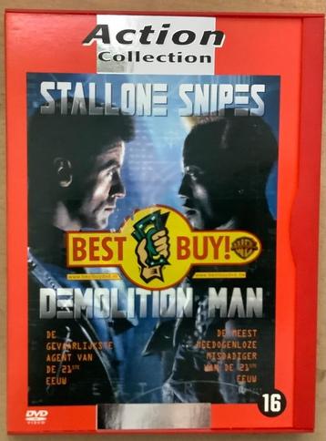 Demolition Man (1993) Dvd Sylvester Stallone beschikbaar voor biedingen
