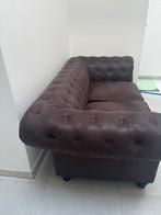 Chesterfield zetel, Huis en Inrichting, Ophalen, Zo goed als nieuw
