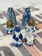 6x bijzondere antiek vintage peper zout stel 3 sets servies, Antiek en Kunst, Ophalen of Verzenden