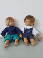 2 mooie vintage kinderpopjes, Verzamelen, Poppen, Ophalen of Verzenden, Gebruikt, Pop, Levensecht of Reborn
