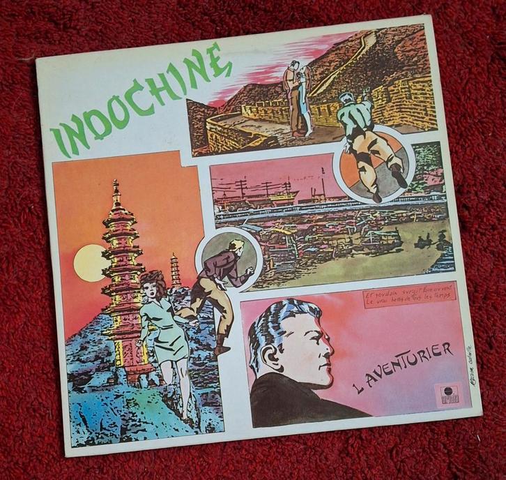 indochine vinyle LP vintage, CD & DVD, Vinyles | Pop, Utilisé, 1980 à 2000, Enlèvement