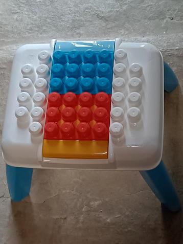 Mega blocks bouwtafel, Enlèvement, Comme neuf