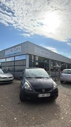 Honda Jazz Automaat Benzine Euro 4 gekeurd voor verkoop, Auto's, Honda, 4 cilinders, Leder en Stof, Zwart, Bedrijf