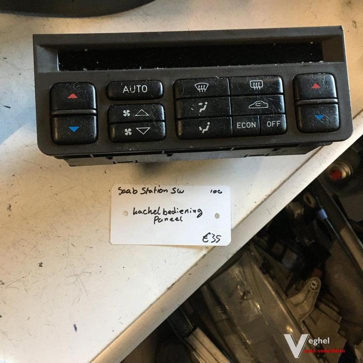 Saab Station 2000 Kachelbedieningspaneel, Auto-onderdelen, Dashboard en Schakelaars, Gebruikt, Ophalen of Verzenden