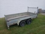 Aanhangwagen dubbel as 2000kg, Auto diversen, Aanhangers en Bagagewagens, Ophalen, Gebruikt