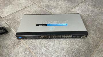 Linksys srw2024 beschikbaar voor biedingen