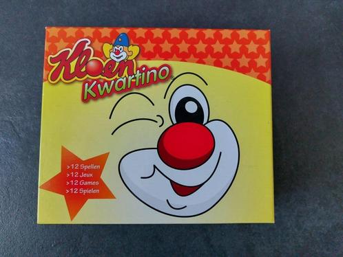 Kloen Kwartino - 12 spellen, Hobby en Vrije tijd, Gezelschapsspellen | Kaartspellen, Nieuw, Vijf spelers of meer, Ophalen
