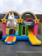 Springkasteel Multiplay unicorn, Ophalen, Zo goed als nieuw