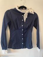Blauw shirt blouse, Kleding | Dames, Blouses en Tunieken, Blauw, Ophalen of Verzenden, Zo goed als nieuw, Maat 36 (S)