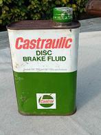 zeer zeldzaam olieblik CASTRAULIC Disc Brake Fluid, Ophalen of Verzenden, Gebruikt
