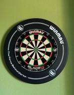 Dartbord Winmau Blade 5 met rubberen ring, Sport en Fitness, Darts, Ophalen, Zo goed als nieuw, Dartbord, Soft tip
