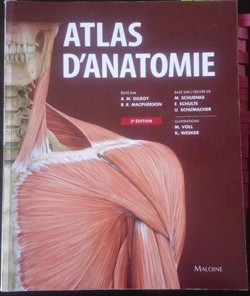 Atlas d'anatomie 3ème édition (Maloine)