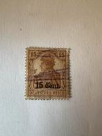 Duitse koloniën — postzegel opdruk 15 cent (Germania), Ophalen of Verzenden