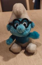 Vintage Smurf-knuffel voor verzamelaars uit 1983, Verzamelen, Ophalen, Gebruikt, Brilsmurf