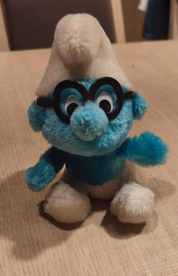 Vintage Smurf-knuffel voor verzamelaars uit 1983  beschikbaar voor biedingen