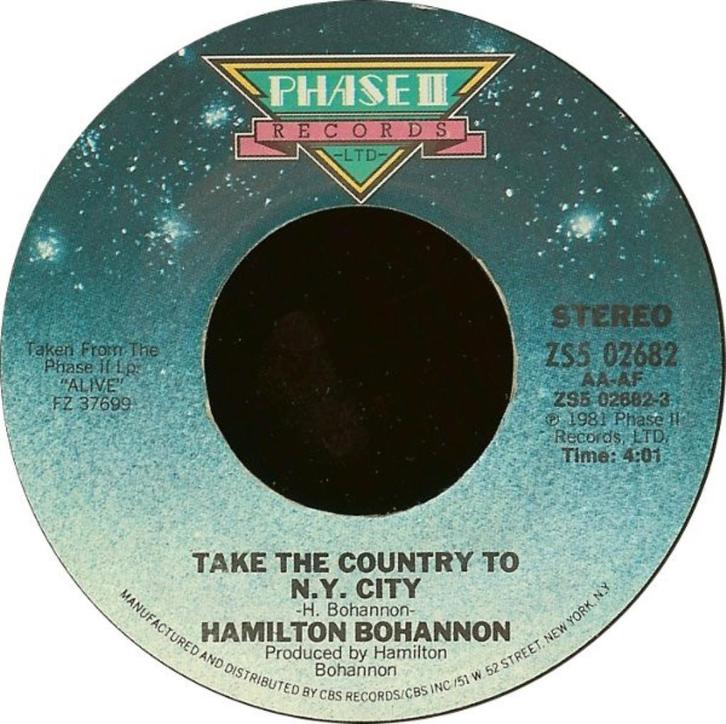 Hamilton Bohannon – Take The Country To N.Y. City, Cd's en Dvd's, Vinyl Singles, Gebruikt, Single, R&B en Soul, 7 inch, Ophalen of Verzenden