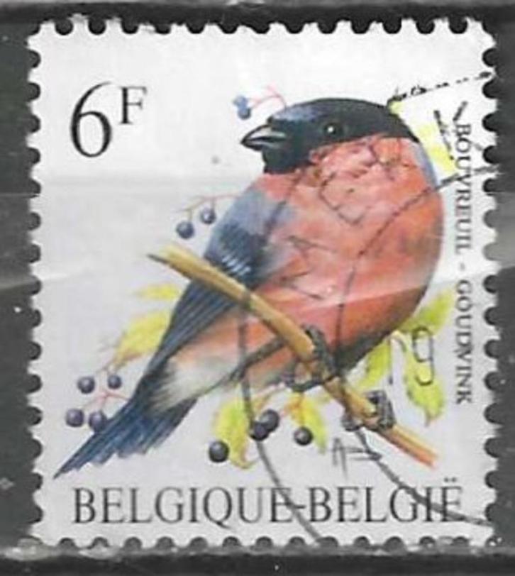 Belgie 1988 - Yvert 2294 /OBP 2295 - Buzin - Goudvink (ST), Postzegels en Munten, Postzegels | Europa | België, Voertuigen, Gestempeld