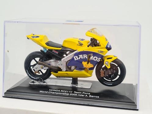 Honda RC211V (2005) motorcycle - IXO 1/24, Hobby en Vrije tijd, Modelauto's | 1:24, Zo goed als nieuw, Motor, Overige merken, Verzenden